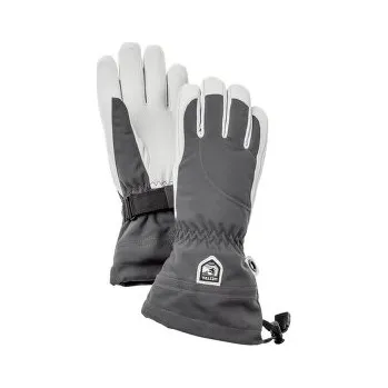 Rukavice Hestra Heli Ski Women Grey/Offwhite šedá 6
