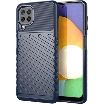 Pouzdro na mobilní telefon Pouzdro Thunder Case pro Samsung Galaxy A22 4G modré