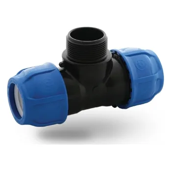 Fitinka POELSAN PE T-kus 20x1/2"x20 ZV