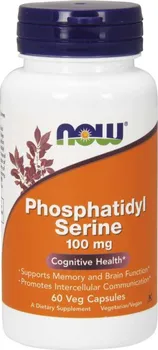 Přírodní produkt Now Foods Phosphatidyl Serine 100 mg 60 cps.