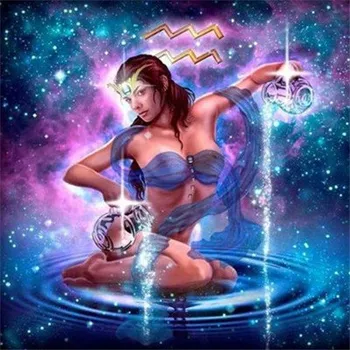 Gaira® Malování podle čísel Zvěrokruh Vodnář M426 ♒