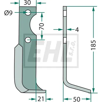 Fréza Frézovací nůž 180AGR-04L