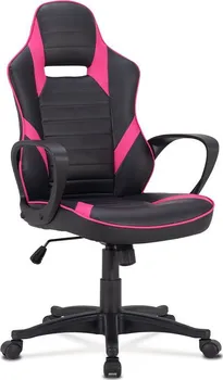 Herní židle Autronic KA-Y207 černá/růžová