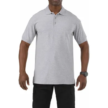 Triko 5.11 Utility Polo S/S - Heather Grey 3XL