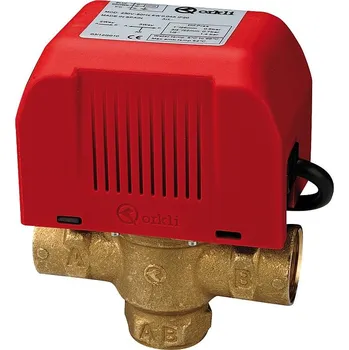 rozdělovač topení Orkli 3cestný zónový ventil DN20 (3/4") F, bez koncového spínače, 230V