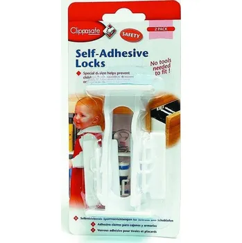 Dětská zábrana CLIPPASAFE Samolepící pojistka skřínek nebo zásuvek