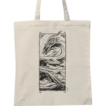 Nákupní taška Nákupní taška unisex s potiskem Draco – Taška