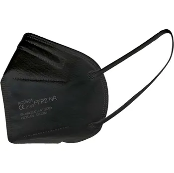respirátor Respirátor s normou FFP2 ČERNÁ
