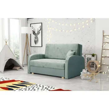 Křeslo Nábytek PEGAS s.r.o. Rozkládací křeslo Vivian Soft II - zelená