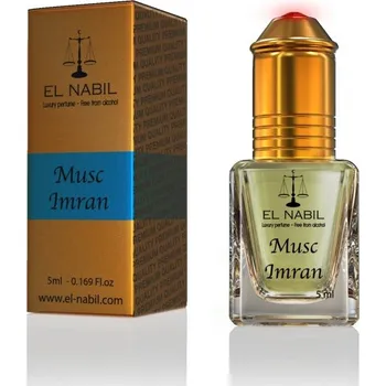 El Nabil - Musc Imran 5 ml roll-on parfémový olej - pro ženy a muže