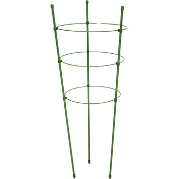 Opora na rostlinu Bradas TYRP75 kruhová podpěra 28 x 75 cm zelená