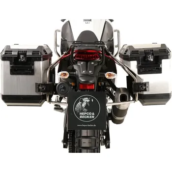 Zavazadlo na motocykl Hepco Becker Sada kufrů Xplorer vč. držáku nerez Tenere 700 19-24