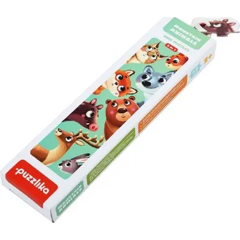puzzle pro nejmenší Puzzlika Lesní zvířátka 8 zvířátek 16 dílků