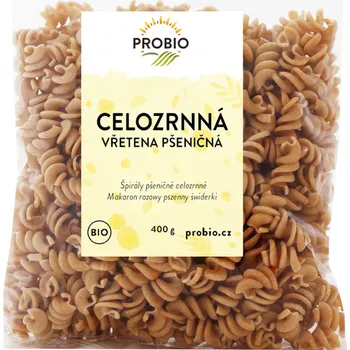 BIO vřetena pšeničná celozrnná, 400 g