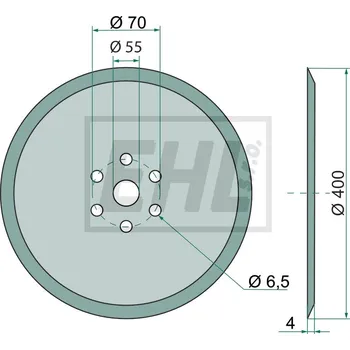Brusný kotouč Kolterův kotouč bez ložiska 18001 974399