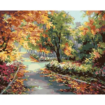 Zuty Malování podle čísel květinová zahrada 40 x 50 cm