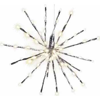 Vánoční světelná dekorace Nexos Trading D33214 meteorický déšť 120 LED teplá bílá