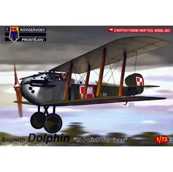 Plastikový model 1/72 Sopwith Dolphin 'Polish Services' (3x camo)