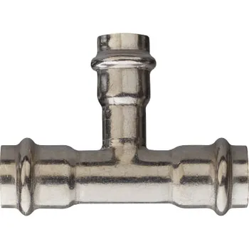 Vodovodní potrubí Frabopress INOX T-kus redukovaný 22 x 18 x 22 mm FPN.X131.221822