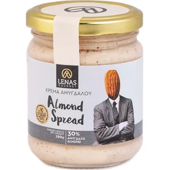 Pomazánka z mandlí bez cukru 190g LENAS GOURMET