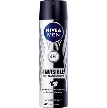 Tělový sprej Nivea antiperspirant pro muže sprej 150ml Invisible for Black&White Power