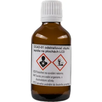 OCAD-01 odstraňovač zbytků lepidla na plochách LCD 10 ml