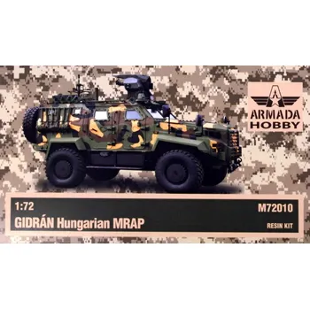 Plastikový model Armada Hobby 1/72 GIDRÁN Hungarian MRAP (resin kit)