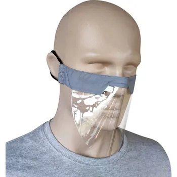 rouška IZMAEL Plastové Ochranné Rouška Šedá univerzálne šedá ks