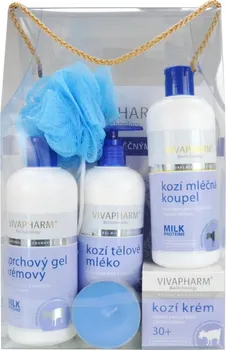 Kosmetická sada Vivaco Vivapharm dárkové balení kosmetiky s kozím mlékem