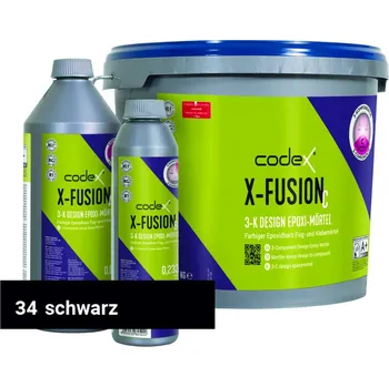 Spárovací hmota CODEX X-Fusion A+B+C 34 černá 3,5 kg