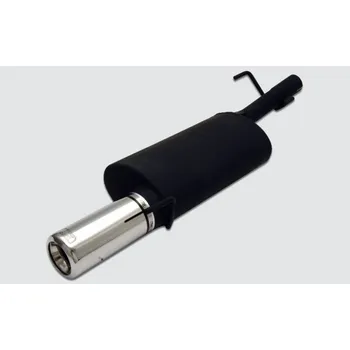 Výfuková trubka ULTER SPORT Sportovní výfuk FORD Fiesta 1996-2002, 1x koncovka kulatá 100mm Vyberte motor: 1,4i 51/54kW STANDARD