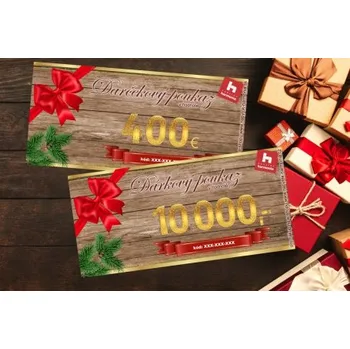 Dárkový potravinový koš Dárkový poukaz v hodnotě 10000Kč