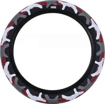 bmx Plášť BMX - CULT Vans 20x 2,4´´ - red camo / černá