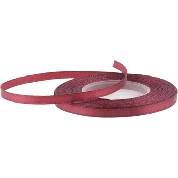 Stuha Stuha saténová 6mm/32m wine red (vínově červená)