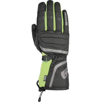 Moto rukavice Rukavice CONVOY 3.0 DRY2DRY™, OXFORD (černé/žluté fluo) (Velikost: S)