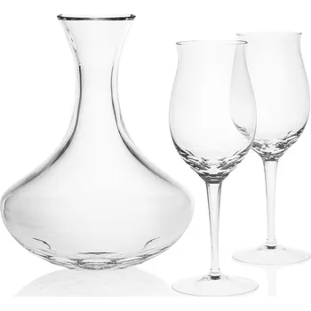 Sklenice Bouquet sklenice na víno s dekantérem