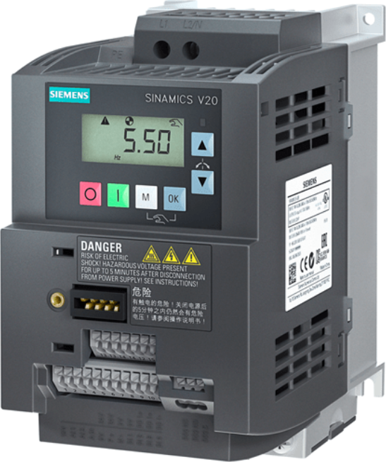 SIEMENS frekvenční měnič - 1,50 kW (6SL3210-5BB21-5BV1)