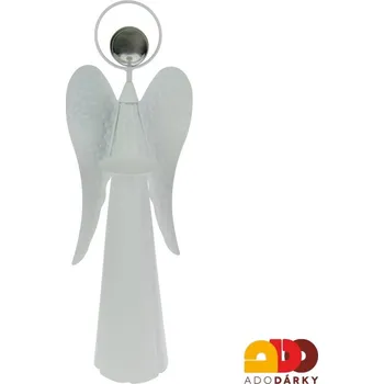 Svícen Plechový anděl svícen 53 cm (Socha anděla)