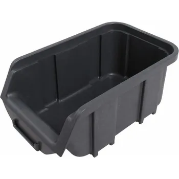 Úložný box Plastový ukládací box A-100 šedý, 160*102*73 mm