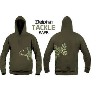 Rybářské oblečení Mikina Delphin Tackle KAPR velikost: M