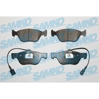 Brzdová destička Sada brzdových destiček, kotoučová brzda SAMKO 5SP1084