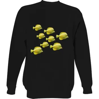 Pánská mikina Mikina bez kapuce Unisex s potiskem Rybičky pánské