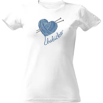 Dámské tričko Tričko s potiskem Popletená babička dámské