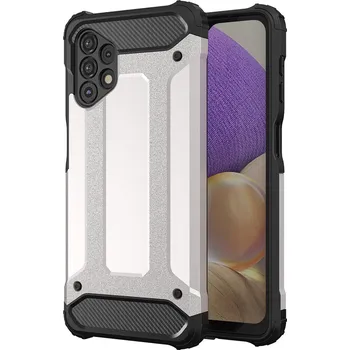 Pouzdro na mobilní telefon Hybrid Armor Case odolné pouzdro pro Samsung Galaxy A32 5G stříbrné