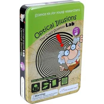 Výuková hračka The Purple Cow Bláznivá vědecká laboratoř optické klamy