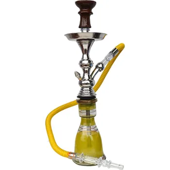 Čistič dýmky Vodní dýmka 46 cm, TopMark Eset žlutá NEW