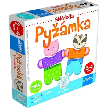 Výuková hračka Granna Skládačka pyžámka