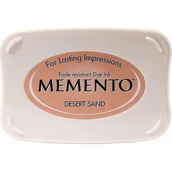 Polštářek pod enkaustické razítko - PÍSKOVÝ