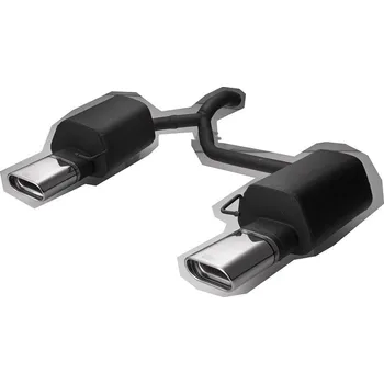 Výfuková trubka ULTER SPORT Sportovní výfuk FORD Mondeo Mk IV 2007-2014,2x duplex koncovka oválná 95×65mm Vyberte motor: 1,8 TDCi 74kW HATCHBACK