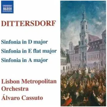 Zahraniční hudba CD Álvaro Cassuto: Sinfonia In D Major ● Sinfonia In A Major ● Sinfonia In E Flat Major 2007